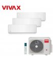 Aer Conditionat MULTISPLIT VIVAX ACP-21COFM60AERI / 2x ACP-09CH25AERI WHITE + ACP-12CH35AERI WHITE R32 Triplu Split Inverter