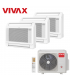 Aer Conditionat MULTISPLIT Pardoseala VIVAX ACP-27COFM79AERI / 2x ACP-12CT35AERI + ACP-18CT50AERI R32 Inverter