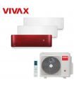 Aer Conditionat MULTISPLIT VIVAX ACP-27COFM79AERI / 2x ACP-09CH25AERI WHITE + ACP-12CH35AERI RED Triplu Split Inverter