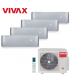 Aer Conditionat MULTISPLIT VIVAX ACP-36COFM105AERI / 2x ACP-09CH25AERI SILVER + 2x ACP-12CH35AERI SILVER Inverter