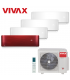 Aer Conditionat MULTISPLIT VIVAX ACP-28COFM82AERI / 3x ACP-09CH25AERI WHITE + ACP-12CH35AERI RED Inverter