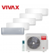 Aer Conditionat MULTISPLIT VIVAX ACP-42COFM123AERI / 4x ACP-09CH25AERI WHITE + ACP-12CH35AERI SILVER Inverter