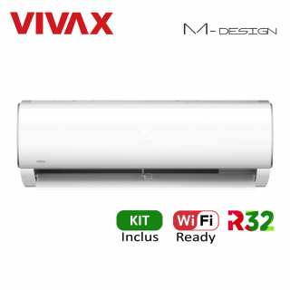 Aer Conditionat VIVAX M-Design ACP-12CH35AEMI Wi-Fi Ready Kit de instalare inclus R32 Inverter 12000 BTU/h