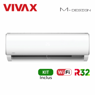 Aer Conditionat VIVAX M-Design ACP-09CH25AEMI Wi-Fi Kit de instalare inclus R32 Inverter 9000 BTU/h