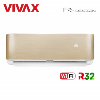 Aer Conditionat VIVAX R-Design ACP-09CH25AERI GOLD Wi-Fi R32 Inverter 9000 BTU/h