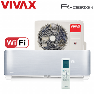 Aer Conditionat VIVAX R-Design ACP-09CH25AERI SILVER Wi-Fi R32 Inverter 9000 BTU/h