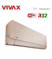 Aer Conditionat VIVAX V-Design ACP-12CH35AEVI GOLD Wi-Fi R32 Inverter 12000 BTU/h