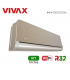 Aer Conditionat VIVAX H+Design ACP-12CH35AEHI+ Gold Wi-Fi Kit de instalare inclus R32 Inverter 12000 BTU/h