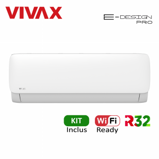 Aer Conditionat VIVAX E-Design PRO ACP-12CH35AEEI Wi-Fi Ready Kit de instalare inclus R32 Inverter 12000 BTU/h