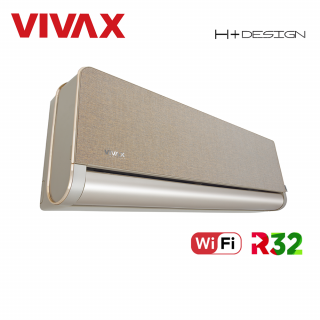 Aer Conditionat VIVAX H+Design ACP-18CH50AEHI+ Gold Wi-Fi R32 Inverter 18000 BTU/h