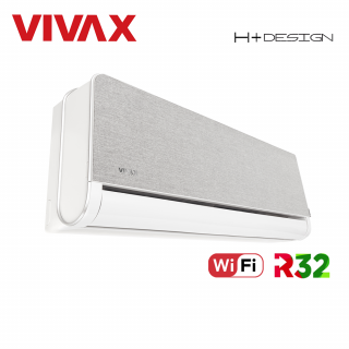 Aer Conditionat VIVAX H+Design ACP-18CH50AEHI+ Silver Wi-Fi R32 Inverter 18000 BTU/h