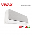 Aer Conditionat VIVAX H+Design ACP-18CH50AEHI+ Silver Wi-Fi R32 Inverter 18000 BTU/h