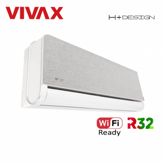 Aer Conditionat VIVAX H+Design ACP-18CH50AEHI+ Silver Wi-Fi Ready R32 Inverter 18000 BTU/h