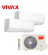 Aer Conditionat MULTISPLIT VIVAX ACP-14COFM40AERI / 2x ACP-09CH25AESI PRO Dublu Split Inverter