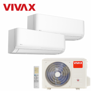 Aer Conditionat MULTISPLIT VIVAX ACP-14COFM40AERI / 2x ACP-09CH25AESI PRO Dublu Split Inverter