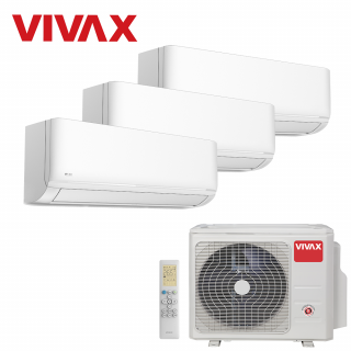 Aer Conditionat MULTISPLIT VIVAX ACP-21COFM60AERI / 3x ACP-09CH25AESI PRO R32 Triplu Split Inverter
