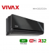 Aer Conditionat VIVAX H+Design ACP-12CH35AEHI+ Gray Mirror Wi-Fi Kit de instalare inclus R32 Inverter 12000 BTU/h