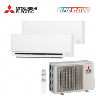 Aer Conditionat MULTISPLIT MITSUBISHI ELECTRIC HYPER HEATING MXZ-2F53VFHZ / 2x MSZ-AY25VGKP Dublu Split Inverter
