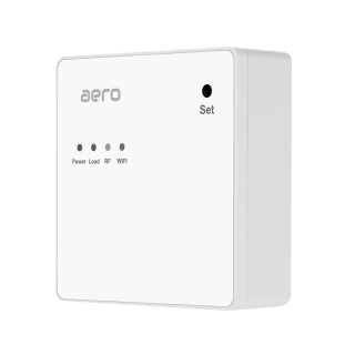 Termostat AERO TP708RFW Wi-Fi, Wireless, pentru Centrala Termica, Incalzire Pardoseala, Smart, Programabil, Alexa, Google, Alb