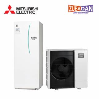 Pompa de Caldura Aer Apa Mitsubishi Electric Zubadan ECODAN PUHZ-SHW80YAA / ERST20C-VM2D 8 kW 380V Boiler ACM
