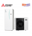 Pompa de Caldura Aer Apa Mitsubishi Electric Zubadan ECODAN PUHZ-SHW112YAA / ERST20C-VM2D 11.2 kW 380V Boiler ACM