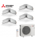 Aer Conditionat MULTISPLIT Caseta MITSUBISHI ELECTRIC MXZ-4F80VF / 4X SLZ-M25FA Inverter