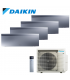 Aer Conditionat MULTISPLIT DAIKIN Emura 4MXM80A / 3x FTXJ25AS + FTXJ35AS Wi-Fi Silver R32 Inverter