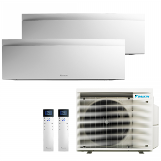 Aer Conditionat MULTISPLIT DAIKIN Emura 2MXM50A / FTXJ25AW + FTXJ35AW Wi-Fi White R32 Dublu Split Inverter
