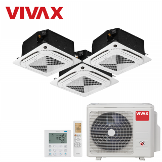 Aer Conditionat MULTISPLIT Caseta VIVAX ACP-21COFM60AERI / 3x ACP-12CC35AERI R32 Triplu Split Inverter