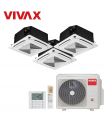 Aer Conditionat MULTISPLIT Caseta VIVAX ACP-21COFM60AERI / 3x ACP-12CC35AERI R32 Triplu Split Inverter