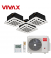 Aer Conditionat MULTISPLIT Caseta VIVAX ACP-21COFM60AERI / 3x ACP-09CCIFM25AERI R32 Triplu Split Inverter