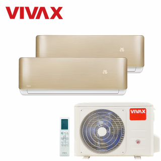 Aer Conditionat MULTISPLIT VIVAX ACP-14COFM40AERI / 2x ACP-09CH25AERI GOLD Dublu Split Inverter