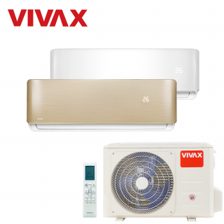 Aer Conditionat MULTISPLIT VIVAX ACP-14COFM40AERI / ACP-09CH25AERI WHITE + ACP-12CH35AERI GOLD Dublu Split Inverter