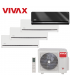Aer Conditionat MULTISPLIT VIVAX ACP-36COFM105AERI / 3x ACP-09CH25AEHI WHITE + ACP-12CH35AEHI Gray Mirror Inverter