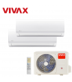 Aer Conditionat MULTISPLIT VIVAX ACP-14COFM40AERI / 2x ACP-07CH21AENI Dublu Split Inverter