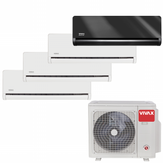 Aer Conditionat MULTISPLIT VIVAX ACP-36COFM105AERI / 3x ACP-09CH25AEHI WHITE + ACP-12CH35AEHI Gray Mirror Inverter
