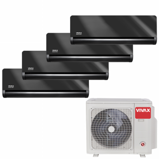 Aer Conditionat MULTISPLIT VIVAX ACP-36COFM105AERI / 3x ACP-09CH25AEHI Gray Mirror + ACP-12CH35AEHI Gray Mirror Inverter