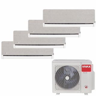 Aer Conditionat MULTISPLIT VIVAX ACP-36COFM105AERI / 3x ACP-09CH25AEHI SILVER + ACP-12CH35AEHI SILVER Inverter