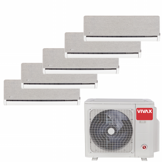 Aer Conditionat MULTISPLIT VIVAX ACP-42COFM123AERI / 4x ACP-09CH25AEHI SILVER + ACP-12CH35AEHI SILVER Inverter