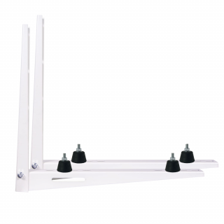 Pachet accesorii pentru montaj UE aer conditionat 9000-12000 BTU (set 2 console sustinere si 4 tampoane anti vibratii)