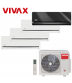 Aer Conditionat MULTISPLIT VIVAX ACP-36COFM105AERI / 3x ACP-09CH25AEHI WHITE + ACP-12CH35AEHI Black Inverter