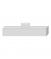 Adaptor/plenum pentru grila tip Slot 2 Fante 800x76 MM, tabla zincata izolata (dimensiune racord circular la cerere)