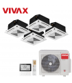 Aer Conditionat MULTISPLIT Caseta VIVAX ACP-28COFM82AERI / 2x ACP-09CC25AERI + 2x ACP-12CC35AERI Inverter