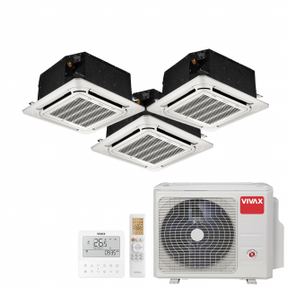 Aer Conditionat MULTISPLIT Caseta VIVAX ACP-21COFM60AERI / 3x ACP-09CC25AERI R32 Triplu Split Inverter