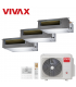 Aer Conditionat MULTISPLIT Duct VIVAX ACP-27COFM79AERI / 2x ACP-12DT35AERI + ACP-18DT50AERI R32 Triplu Split Inverter