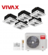 Aer Conditionat MULTISPLIT Caseta VIVAX ACP-42COFM123AERI / 5x ACP-09CC25AERI Inverter