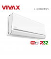 Aer Conditionat VIVAX H+Design ACP-09CH25AEHI+ White Wi-Fi R32 Inverter 9000 BTU/h