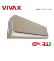 Aer Conditionat VIVAX H+Design ACP-09CH25AEHI+ Gold Wi-Fi R32 Inverter 9000 BTU/h