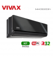 Aer Conditionat VIVAX H+Design ACP-09CH25AEHI+ Gray Mirror Wi-Fi Kit de instalare inclus R32 Inverter 9000 BTU/h