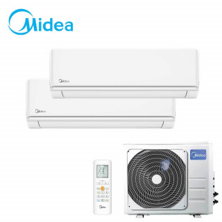 Aer Conditionat MULTISPLIT MIDEA R32 M2OE-18HFN8 / 2x AG2DURA-12NXD0 Dublu Split Inverter